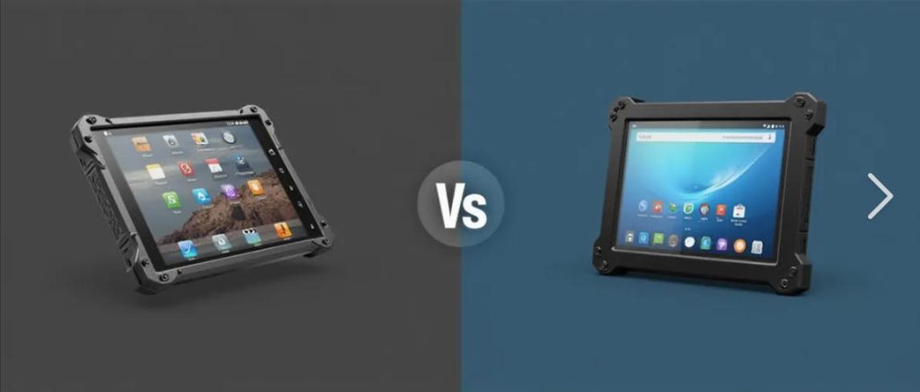 Rugged Tablet vs Regular Tablet